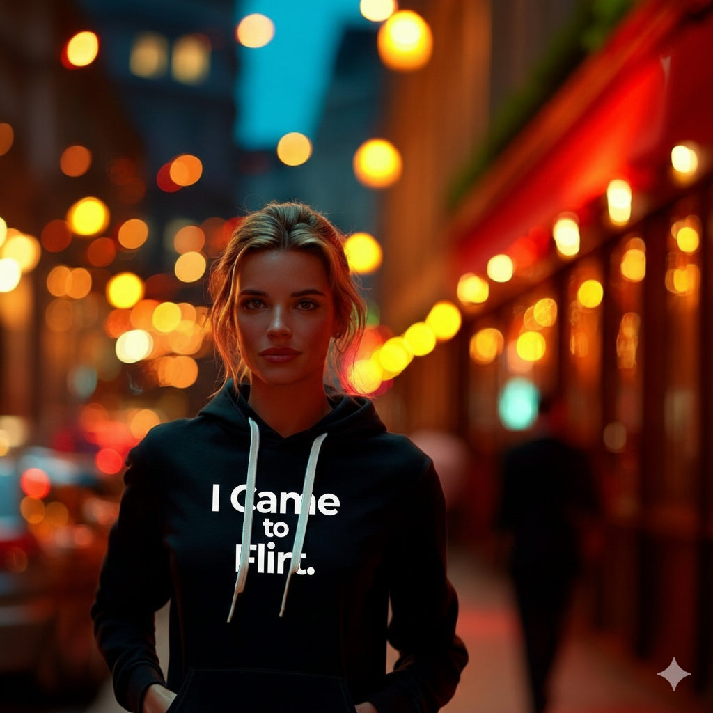 I Came to Flirt. Hoodie