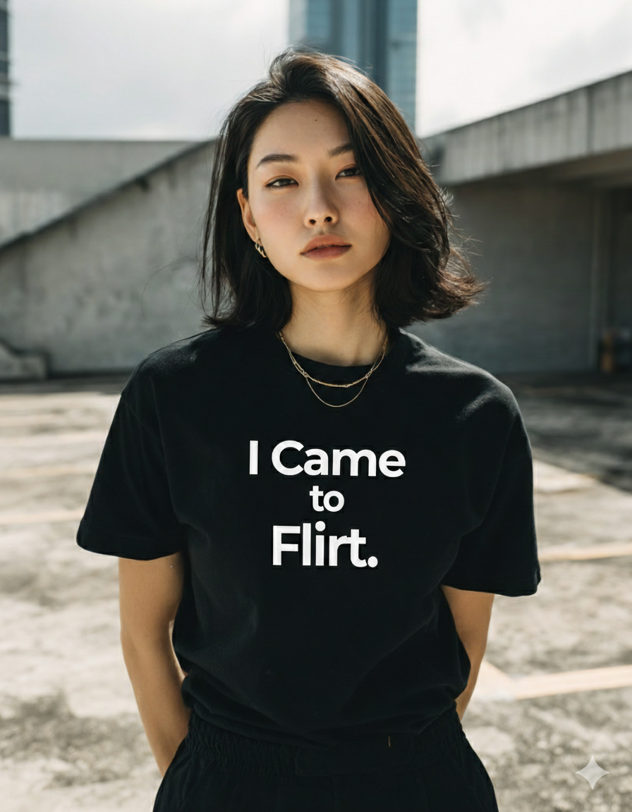 I Came to Flirt. Tee