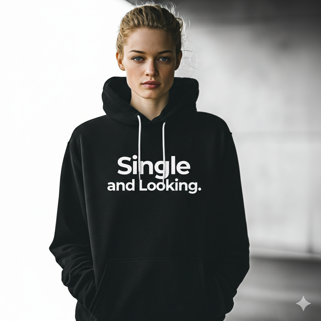 Single and Looking. Hoodie